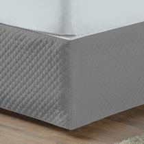 Saia Box Matelada Ultrassonica Queen Protetor - Cinza