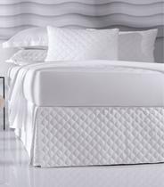 Saia Box Petit Poa Queen Altenburg Branco Saia Box Petit Poa Queen Altenburg Branco