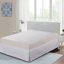 Saia Box Queen Matelassê Branco Realce Premium Sultan Saia Box Queen Matelassê Branco Realce Premium Sultan