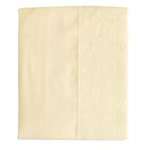 Saia Box Queen Microfibra Renda Alice Perola -