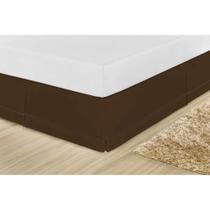 Saia Box Queen Ponto Palito Percal 180 Fios