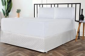 Saia Box Solteiro Matelasse Ultrassonico Várias C Palha