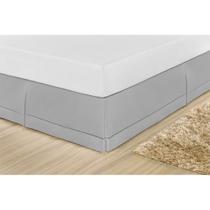 Saia Box Solteiro Ponto Palito Percal 180 Fios