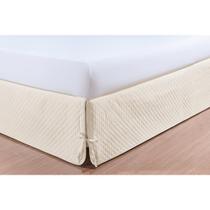 Saia Box Solteiro Soft Palha Valle Enxovais 1 peça