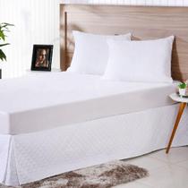 Saia Box Ultra Lisse Queen 158x198x35cm Branco
