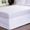 Saia branco para Cama Box Colchobox Matelasse Solteiro 26045 Saia branco para Cama Box Colchobox Matelasse Solteiro 26045