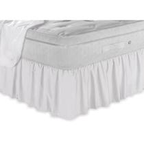 Saia Cama Box Ajustável Com Babado E Elástico Casal Padrão Casal Queen Casal King E Solteiro