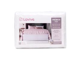 Saia Cama Box Queen Poliester Branca Lavive Saia Cama Box Queen Poliester Branca Lavive