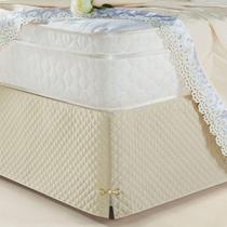 Saia Cama Box Solteiro Tunísia Microfibra Matelada Pingente Saia Cama Box Solteiro Tunísia Microfibra Matelada Pingente