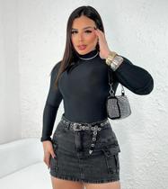 Saia Cargo Jeans Grafite