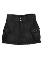 Saia Cargo Menina Preto Sarja Have Fun