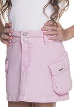 Saia Cargo Menina Rosa Sarja Have Fun