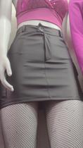 Saia cargo preto Saia cargo preto