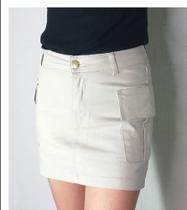 saia cargo sarja bege com elastano