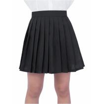 Saia Colegial de Prega Preta Saia Colegial de Prega Preta