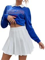 Saia Colegial , preguiada, plissada, cosplay, coreana, lolita - RBD