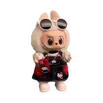 Saia Com Alças Da Moda Para Boneca Labubu De 15-17cm, Acessórios Para Bonecas De Vinil, Presente