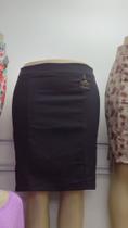 Saia comprida plus size