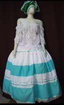 Saia Criança Erê Umbanda Candomblé Roupa de Santo tamanho unico