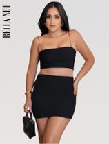 Saia Curta Feminina Cintura Alta Justa Casual Tecido Grosso Anarruga Moda Gringa Para Festa Confraternização Saia Curta Feminina Cintura Alta Justa Casual Tecido Grosso Anarruga Moda Gringa Para Festa Confraternização