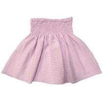 Saia Curta Infantil Lastex Rose Saia Curta Infantil Lastex Rose