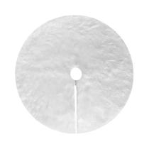 Saia De Árvore De Natal De Pelúcia Falsa Princesa Da Neve De 15 Polegadas, Suprimentos Para Festas