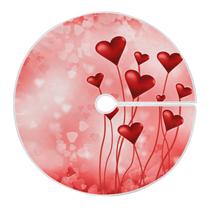 Saia de árvore Moudou Dia dos Namorados Love Heart 90 cm/120 cm