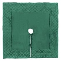 Saia de árvore Vickerman 132 cm verde com ponto de edredão