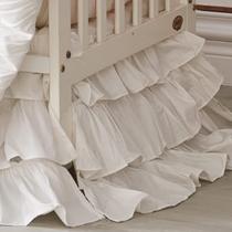 Saia de berço Brandream 132x71x41 cm de algodão de camada tripla