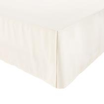 Saia de cama Amazon Basics leve plissada Soft King