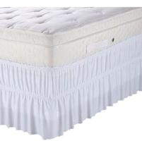 Saia de Cama Box MILÃO Tamanho Queen Cor 08: Branco