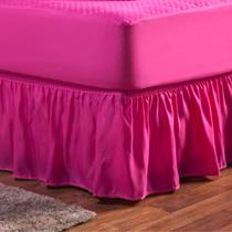 Saia de Cama Box Universal Solteiro Casal Queen King