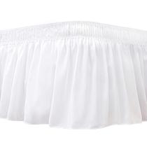 Saia de cama envolvente Biscaynebay para cama queen-size de 15" Drop White