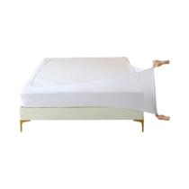 Saia De Cama Ultra Macia E Elástica Antiderrapante Lavável À Máquina Para Quarto E Sala De Estar