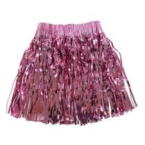 Saia de fitas metalizadas fitilho metaloide carnaval brilho