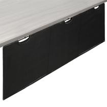 Saia de mesa VIVO DESK-SKIRT-60 152x38cm preta Cable Management