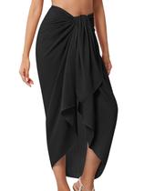 Saia de Praia QIANXIZHAN Feminina Tipo Wrap