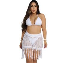 Saia de Praia Saida de Praia Franjinha Midi