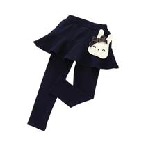 Saia De Renda Para Meninas Com Leggings, Calças Slim De Primavera E Outono Para Crianças De 2 a 7