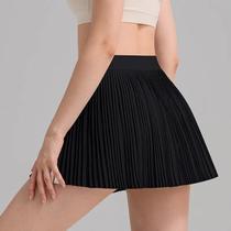 Saia De Tênis Plissada De Cintura Alta Para Mulheres, Mini Saia De Yoga, Fitness, Academia E Golfe