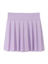 Saia de tênis SPFAS Saia atlética plissada em linha A com bolsos Saia de tênis SPFAS Saia atlética plissada em linha A com bolsos