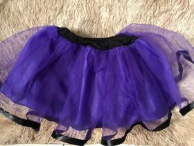 Saia de tule adulto forrada