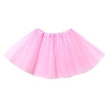 Saia de Tule Cores Sortidas Tutu Infantil Rococó Fantasia Ballet Carnaval Acessório Bloquinho Halloween Dia das Bruxas