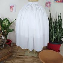 Saia de umbanda crepe reta