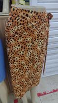 Saia envelope comprida animal print