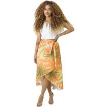 Saia Envelope Feminina Alfaiataria Catwalk Estampa 03