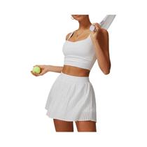 Saia Esportiva Feminina Slimming Para Yoga, Conjunto De Duas Peças Para Fitness Ao Ar Livre,