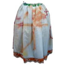 Saia Estampada Com Forro - Candomblé