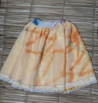 Saia Estampada com Forro Infantil - Candomblé