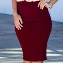 Saia evangelica social midi lapis várias cores e tamanhos plus size